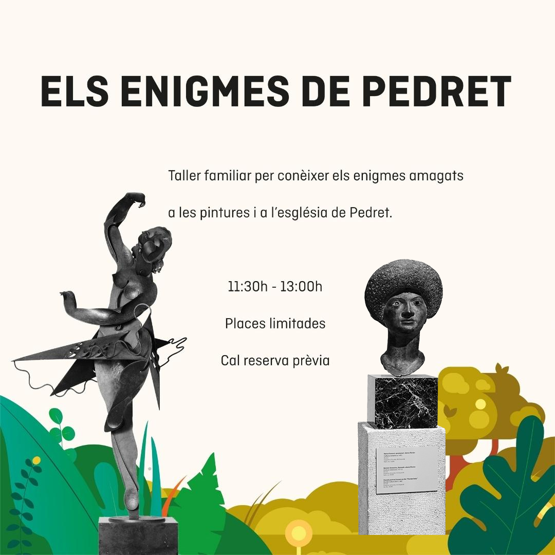 Taller familiar «Els enigmes de Pedret»