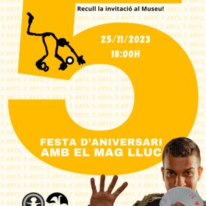 (Català) Celebrem els cinc anys dels Serveis Educatius del Museu