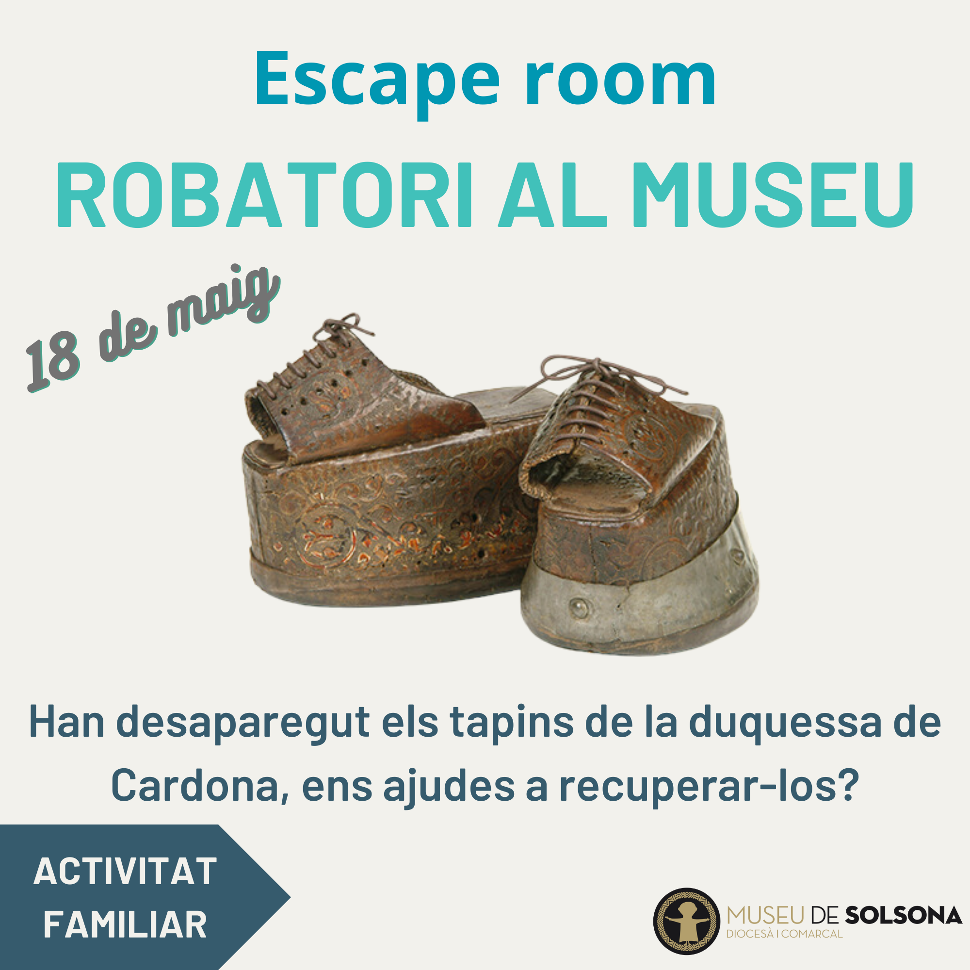 (Català) Escape room familiar «Robatori al Museu»