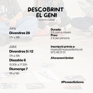 (Català) Activitat familiar sobre Picasso: «Descobrint el geni»